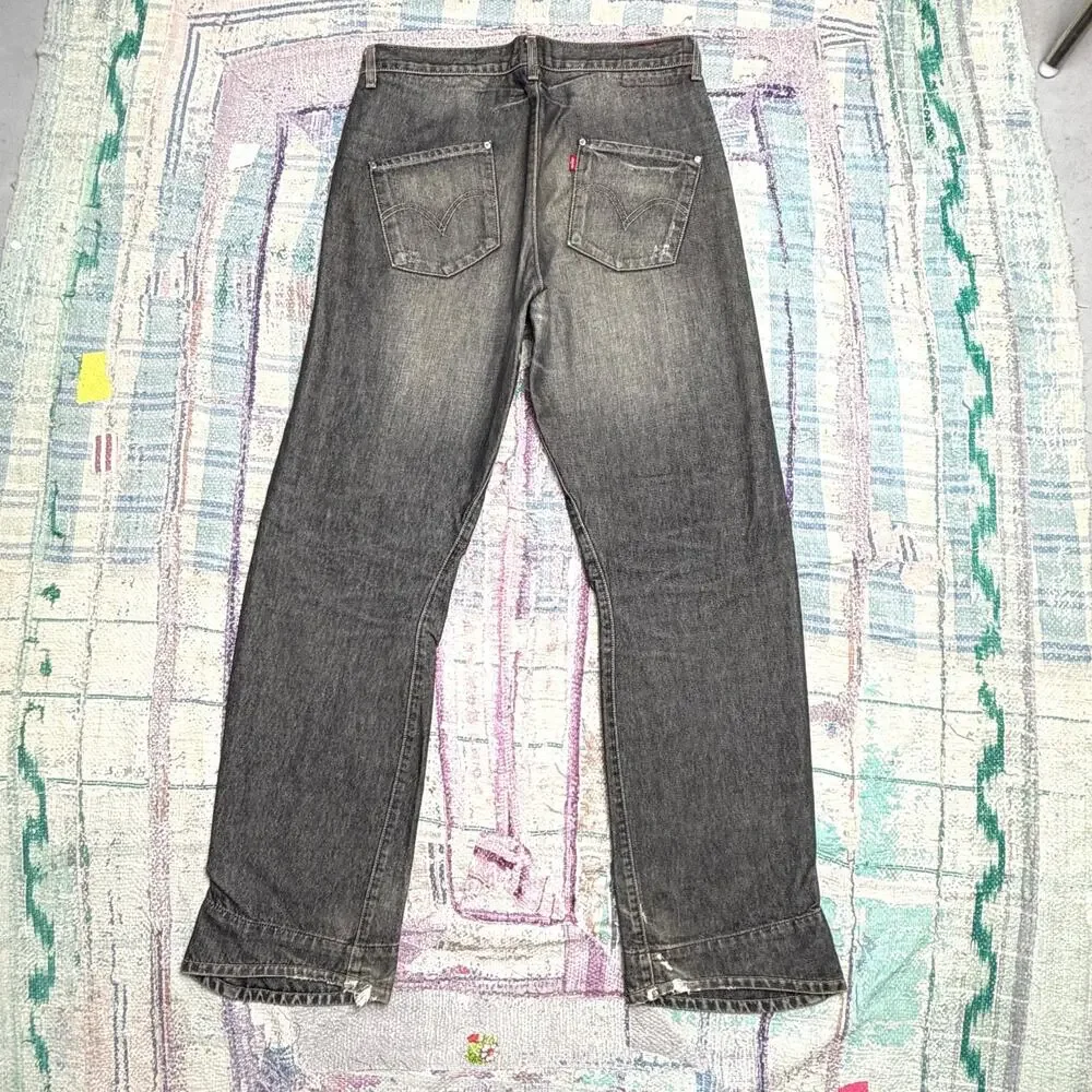 Vintage Levis Engineered Jeans Mens Black fits 33x32
